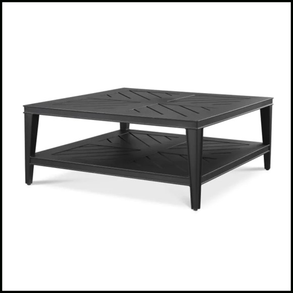 Table basse d'extérieur 24- Bell Rive Square Black