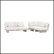 Canapé d'extérieur 24 - Royal Palm Sand - Confort optimal - Pacific Compagnie.