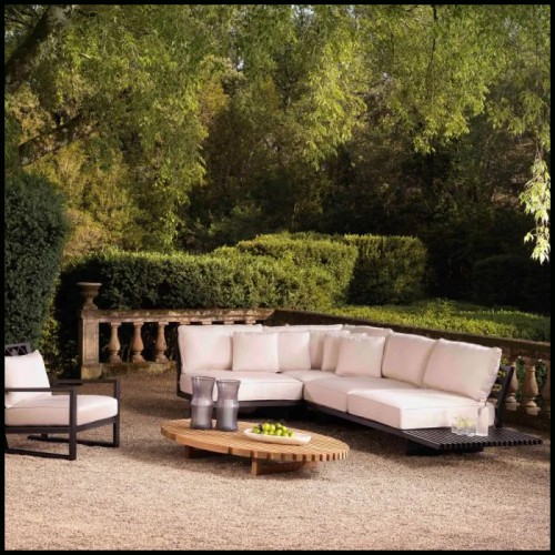 Outdoor Sofa 24-Royal Palm Black