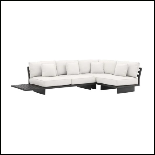 Outdoor Sofa Royal Palm Black - Eichholtz