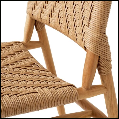 Chaise d'extérieur 24 - Laroc set of 2 - Mobilier durable - Pacific Compagnie.
