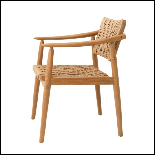 Chaise d'extérieur 24 - Chair Coral Bay set of 2 - Durable outdoor chair set with coral bay style - Pacific Compagnie.