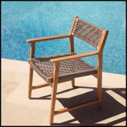 Chaise d'extérieur 24 - Cancun set of 2 - Mobilier jardin - Pacific Compagnie.