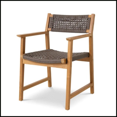 Chaise d'extérieur 24 - Cancun set of 2 - Durable garden furniture - Pacific Compagnie.