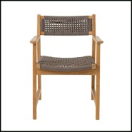 Chaise d'extérieur 24 - Cancun set of 2 - Vue d'ensemble - Pacific Compagnie.