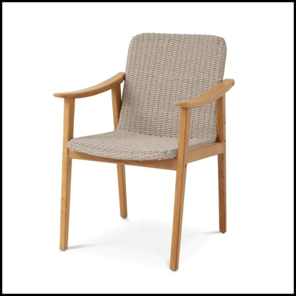 Chaise d'extérieur 24 - Honolulu - Bohème - Pacific Compagnie.