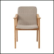 Chaise d'extérieur 24 - Honolulu - Naturelle - Pacific Compagnie.