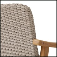 Chaise d'extérieur 24 - Honolulu - Osier - Pacific Compagnie.