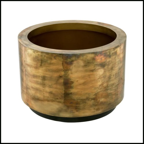 Jasper round L cache pot - Eichholtz