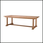 Table à manger d'extérieur 24 - Bell Rive - Durable outdoor furniture for backyard dining - Pacific Compagnie.