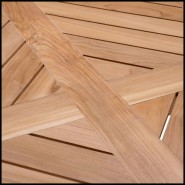 Table à manger d'extérieur 24 - Bell Rive - Sturdy outdoor dining table for everyday use - Pacific Compagnie.
