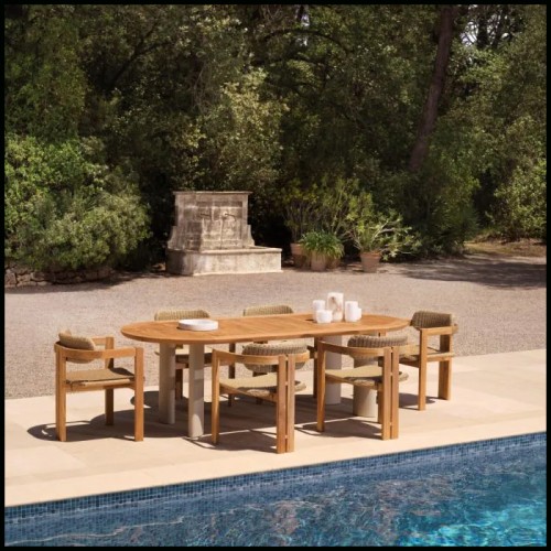 Outdoor Dining Table Eichholtz - Mogador