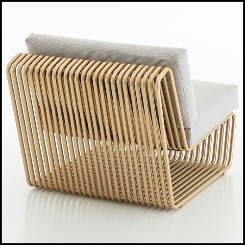 Fauteuil 150 - Infinity - Outdoor Bronze - Pacific Compagnie.