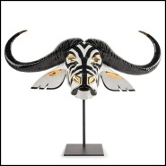 Sculpture 226 - Buffalo Head, résine - Pacific Compagnie.