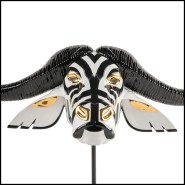 Sculpture 226 - Buffalo Head - Buffalo Head, Sculpture Design - Pacific Compagnie.