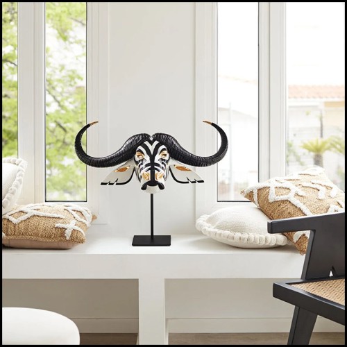 Sculpture 226 - Buffalo Head - Pacific Compagnie.