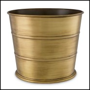 Jardinière 24 - Hortus gold, dorée - Pacific Compagnie.