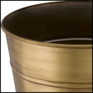 Jardinière 24 - Hortus gold - Pacific Compagnie.