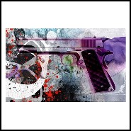 Photo Dibond 143 - Colt | Photographie Cobra Art- Colt - Modern black and white photography of a colt, decorative art piece - Pa