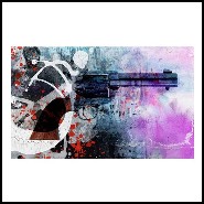 Photo Dibond 143 - Revolver - Arme à feu - Pacific Compagnie.