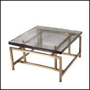 Coffee Table 24 - Schlumberg - Wood-  Pacific Compagnie.