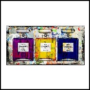 Peinture 143 - Chanel N°5 - Élégance iconique - Pacific Compagnie.
