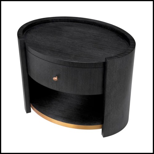 Table de Chevet 24 - Rosemberg - Lampe - Pacific Compagnie.