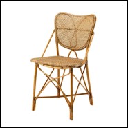 Chaise 24 - Colony - Woven chair - Pacific Compagnie.