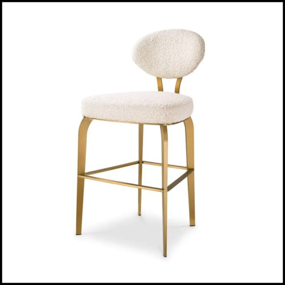 Dorrego counter stool - Eichholtz