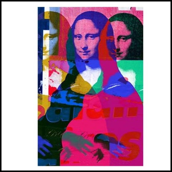Photography Cobra Art - Mona Lisa Pop Art