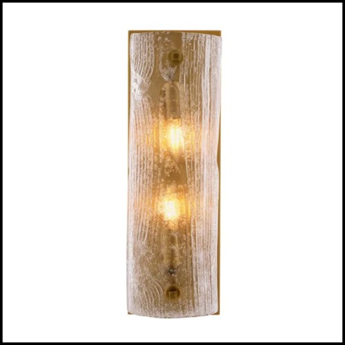 Applique 24 - Lagos | Wall Lamp Eichholtz - Lagos - Sleek metal finish wall light for living room - Pacific Compagnie.