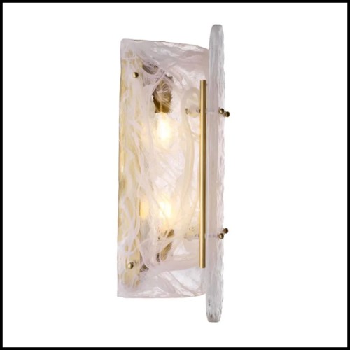 Applique 24 - Ginnis | Wall Lamp Eichholtz - Ginnis - Brass finish wall lamp - Pacific Compagnie.