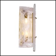 Applique 24 - Ginnis | Wall Lamp Eichholtz - Ginnis - Brass finish wall lamp - Pacific Compagnie.