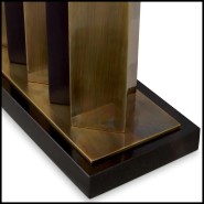 Lampe 24 - Belize - Luxury vintage brass finish lamp with black detail and granite base - Pacific Compagnie.