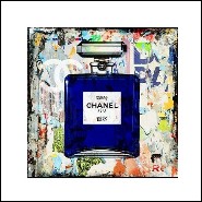 Peinture 143 - Chanel Blue - Glamour pictural - Pacific Compagnie.