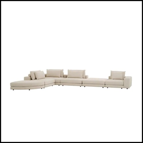 Canapé 24 - Lounge Club | Sofa Eichholtz - Lounge Club - Lounge Club sofa detail - Pacific Compagnie.