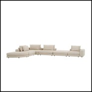 Canapé 24 - Lounge Club | Sofa Eichholtz - Lounge Club - Lounge Club sofa detail - Pacific Compagnie.