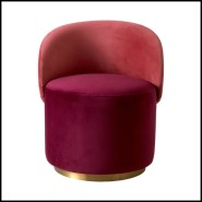 Low Dining Chair 24 - Greer Red