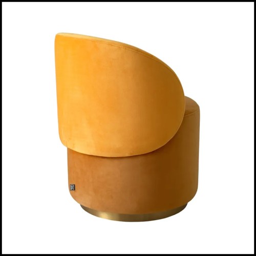 Chaise 24 - Greer Yellow - Pacific Compagnie.