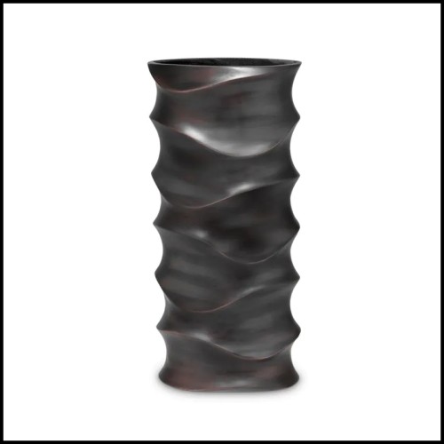 Vase 24 - Rapho bronze - Pacific Compagnie.