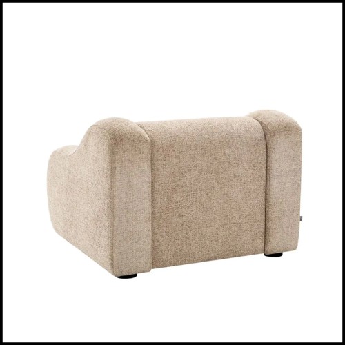 Fauteuil 24 - Carbone, tissu Lyssa - Pacific Compagnie.