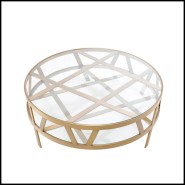 Table basse 24 - Billinghurst ronde - Pacific Compagnie.