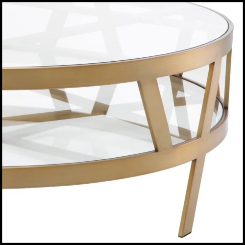 Table basse 24 - Billinghurst ronde - Pacific Compagnie.