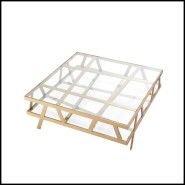 Table basse 24 - Billinghurst carrée - Meuble central - Pacific Compagnie.