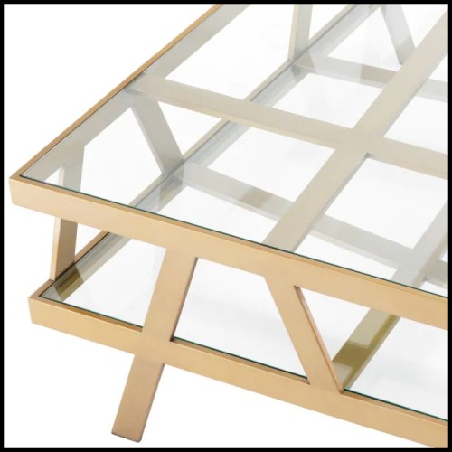 Table basse 24 - Billinghurst carrée - Salon moderne - Pacific Compagnie.