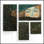 Mosaique 119 - Le regard - Décoration artisanale - Pacific Compagnie.