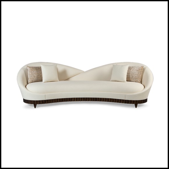 Canapé 119 - Courbé - Ambiance élégante - Pacific Compagnie.