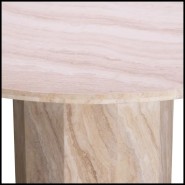 Dining Table 24 - Florence | Florence - Dining table 24, Travertine - Pacific Compagnie.