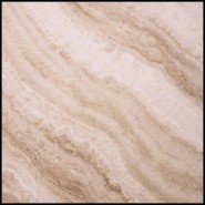 Dining Table 24 - Florence | Florence - Dining table 24, Travertine - Pacific Compagnie.