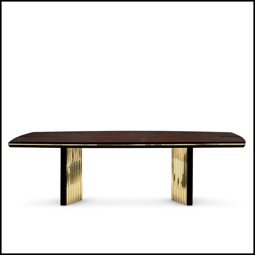 Table à manger 164 - Maxima Walnut - Pacific Compagnie.